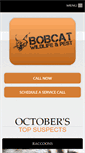 Mobile Screenshot of bobcatpest.com